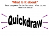 Quickdraw Teaching Resources (slide 8/38)